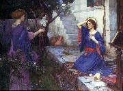 The Annunciation John William Waterhouse